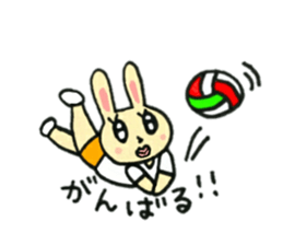 A charming rabbit2 sticker #11212715