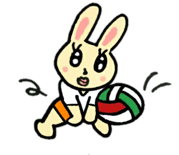 A charming rabbit2 sticker #11212716