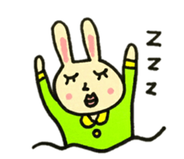 A charming rabbit2 sticker #11212718