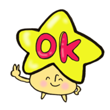 Mr.star mushroom sticker #11212965