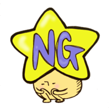 Mr.star mushroom sticker #11212966