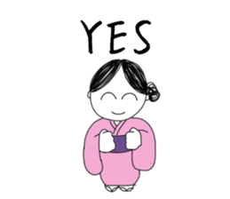 Kimono legend sticker #11213039