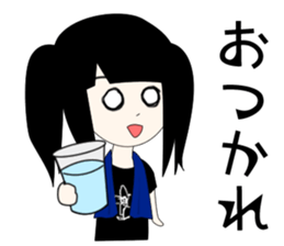 band gal & band gal man sticker #11213177