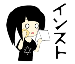 band gal & band gal man sticker #11213183