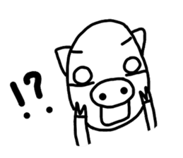 LITTLE PIG PP sticker #11213885