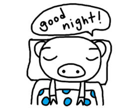 LITTLE PIG PP sticker #11213897