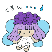 meldy flower sticker #11214202