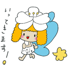 meldy flower sticker #11214203