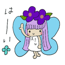 meldy flower sticker #11214212