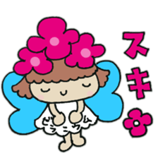 meldy flower sticker #11214215