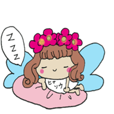 meldy flower sticker #11214229