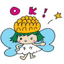 meldy flower sticker #11214233