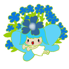meldy flower sticker #11214237