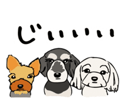 The wire dachshund which is a fatty3 sticker #11214312