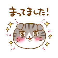 Capricious Scottish Fold sticker #11214889