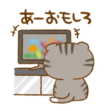 Capricious Scottish Fold sticker #11214907