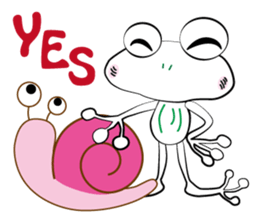 geko(Even thougt rain) sticker #11214928