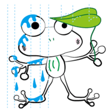 geko(Even thougt rain) sticker #11214932