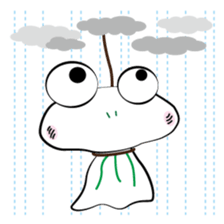 geko(Even thougt rain) sticker #11214934