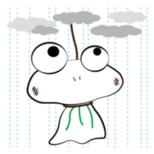 geko(Even thougt rain) sticker #11214934