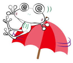 geko(Even thougt rain) sticker #11214954