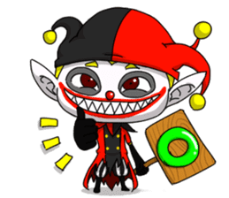 Jerry the Jester sticker #11215002
