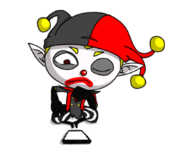Jerry the Jester sticker #11215022