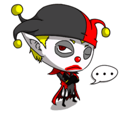 Jerry the Jester sticker #11215025