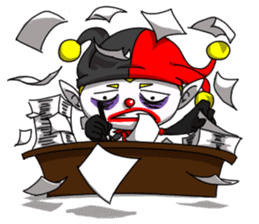 Jerry the Jester sticker #11215035