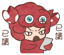 constellation12-Cancer sticker #11215446