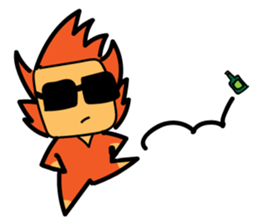 North Wind and Sun sticker #11215574