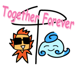 North Wind and Sun sticker #11215580