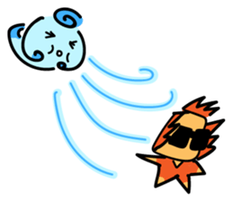 North Wind and Sun sticker #11215581