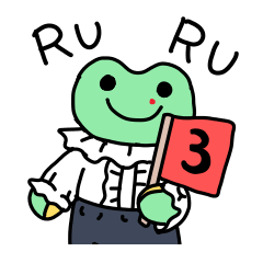 Nosebleed frog &quot;RURU&quot;3