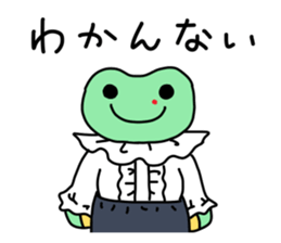 Nosebleed frog "RURU"3 sticker #11215764