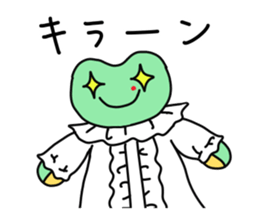 Nosebleed frog "RURU"3 sticker #11215772