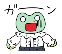 Nosebleed frog "RURU"3 sticker #11215773