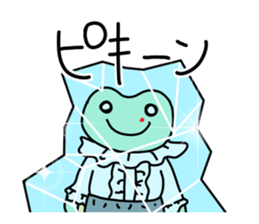 Nosebleed frog "RURU"3 sticker #11215774