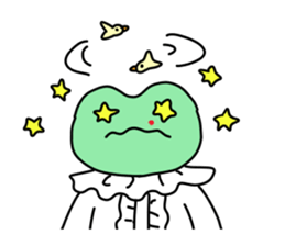 Nosebleed frog "RURU"3 sticker #11215779