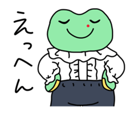 Nosebleed frog "RURU"3 sticker #11215782