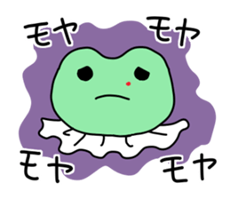 Nosebleed frog "RURU"3 sticker #11215786