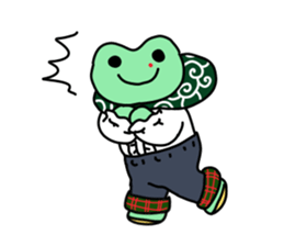 Nosebleed frog "RURU"3 sticker #11215787