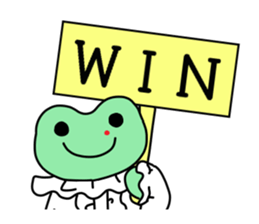 Nosebleed frog "RURU"3 sticker #11215795