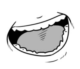 cartoonmouth sticker #11216005