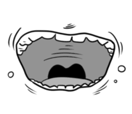 cartoonmouth sticker #11216006