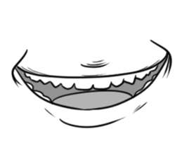 cartoonmouth sticker #11216008