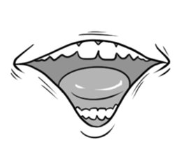 cartoonmouth sticker #11216011