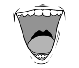 cartoonmouth sticker #11216012