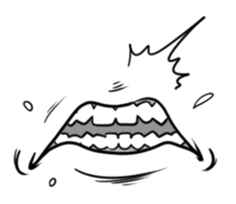 cartoonmouth sticker #11216022