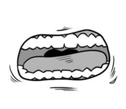 cartoonmouth sticker #11216024